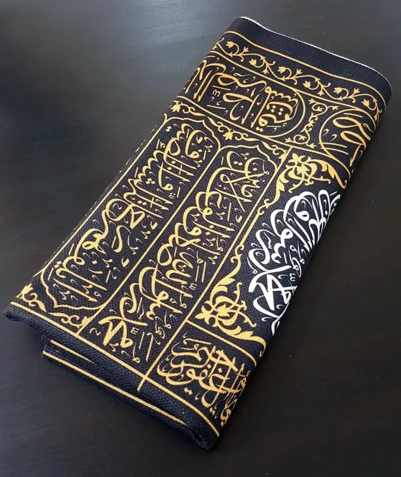 Luxury Kaaba Door Islamic Wall Art – 3D Gold and Silver