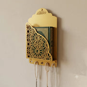Wall-Mounted Holy Quran Holder & Tasbih Organizer
