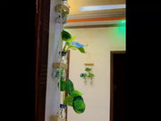 Vertical Wall Planter – 3 Straight Hanging Glass Jars