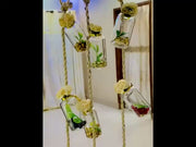 Mini Glass Jar Plant Hanging Decor | Aesthetic Wall Decoration